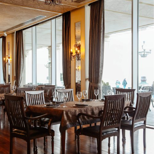 elegent cafe and restobar interior